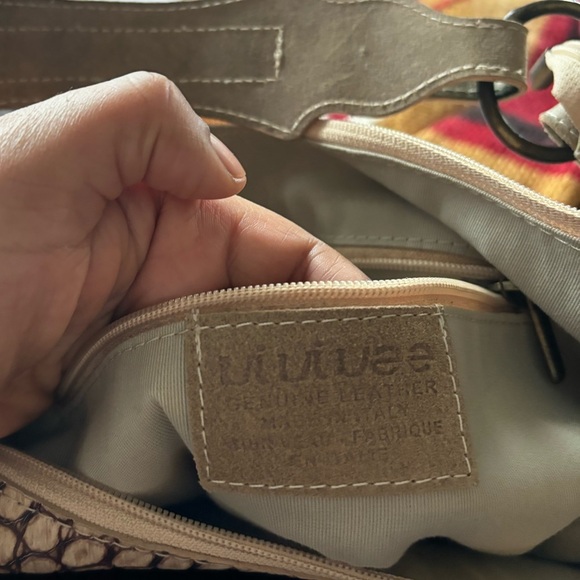 Uiuiuee| made in Italy Leather shoulder bag - Picture 8 of 9